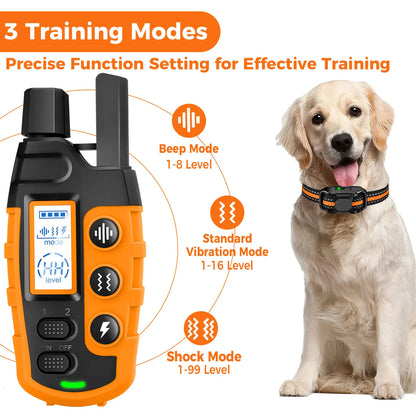 Electric Dog Training Collar With Shock Vibration