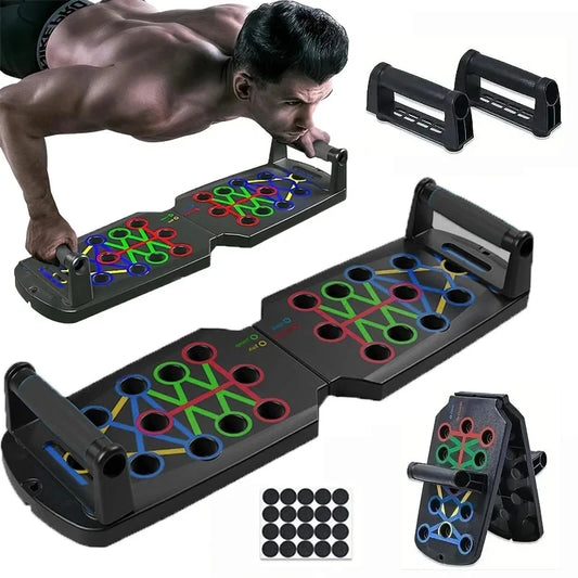 Portable Multifunctional Push-up Board Set with Handles