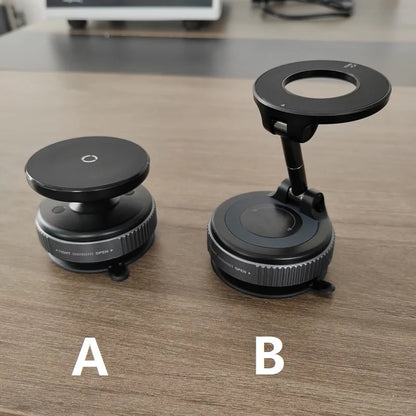Vacuum Suction Magnetic Car Phone Holder