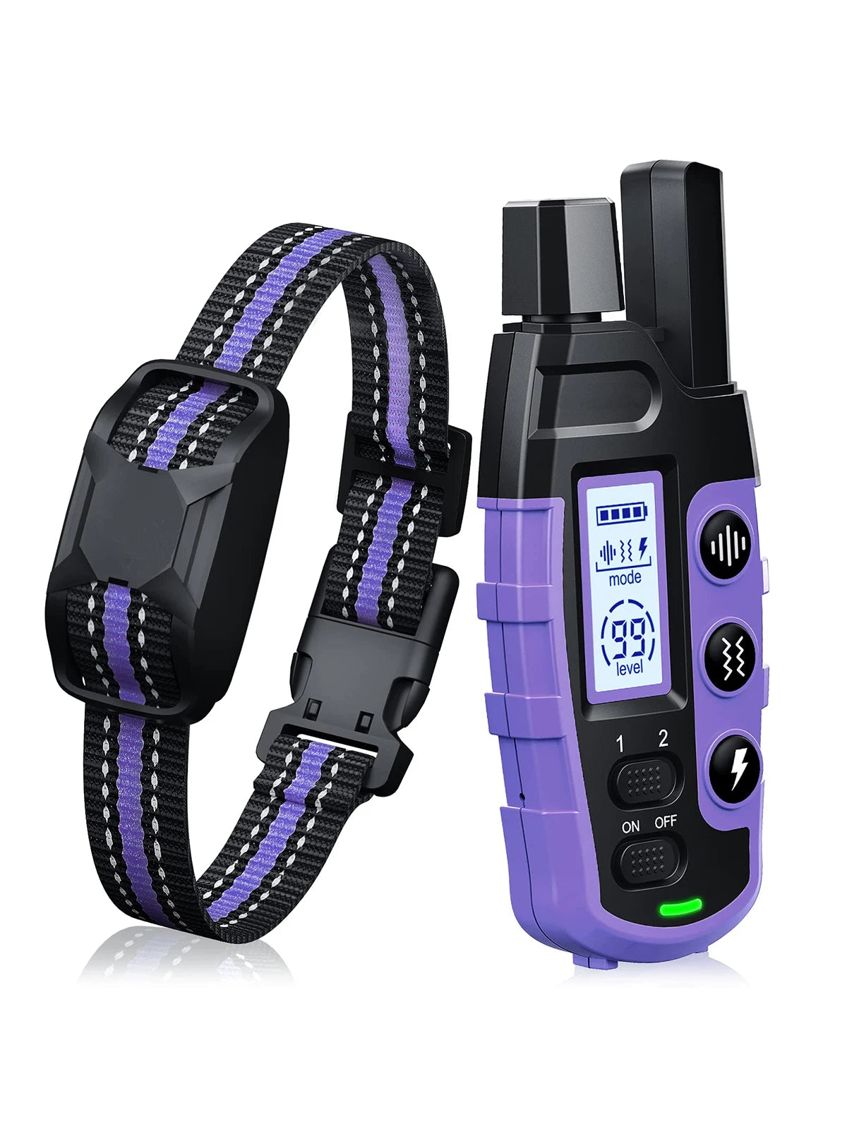 Electric Dog Training Collar With Shock Vibration