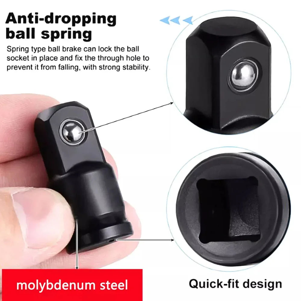 Impact Socket Wrench Convertor Set